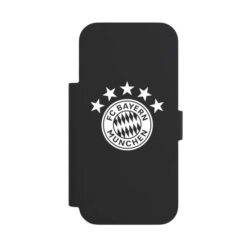 iPhone 17 Pro NIVOflip FCB Logo einfarbig mit Sternen - ohne Hintergrund