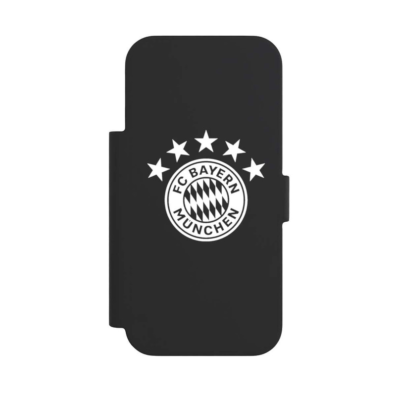 iPhone 17 Pro NIVOflip FCB Logo einfarbig mit Sternen - ohne Hintergrund