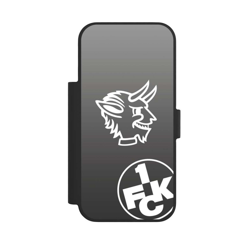 iPhone 17 Pro NIVOflip Teufelskopf FCK auf Schwarz