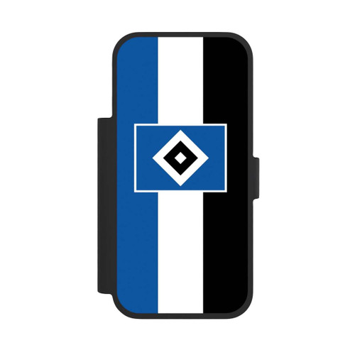 Apple iPhone 17 Pro NIVOflip HSV Streifen - Blau-Weiß-Schwarz