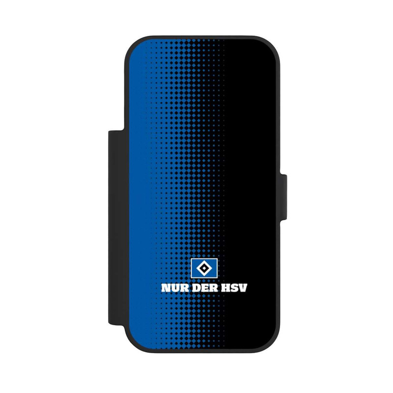 iPhone 17 Pro NIVOflip Nur der HSV - Rautenraster Schwarz