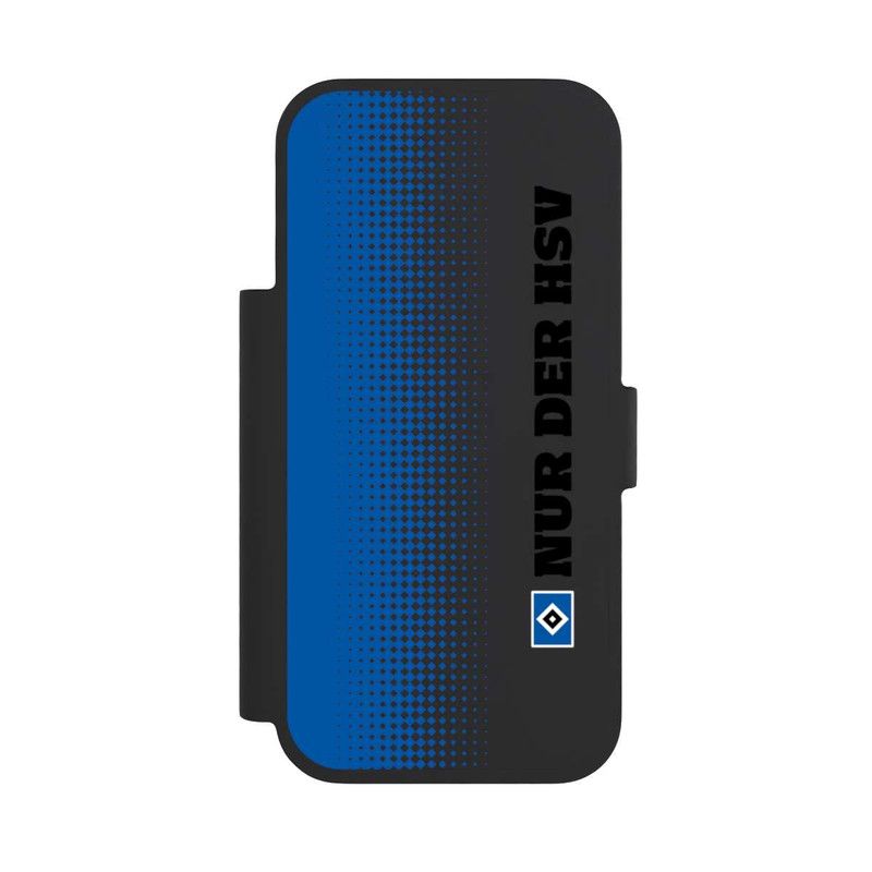 iPhone 17 Pro NIVOflip Nur der HSV - Rautenraster Blau - ohne Hintergrund