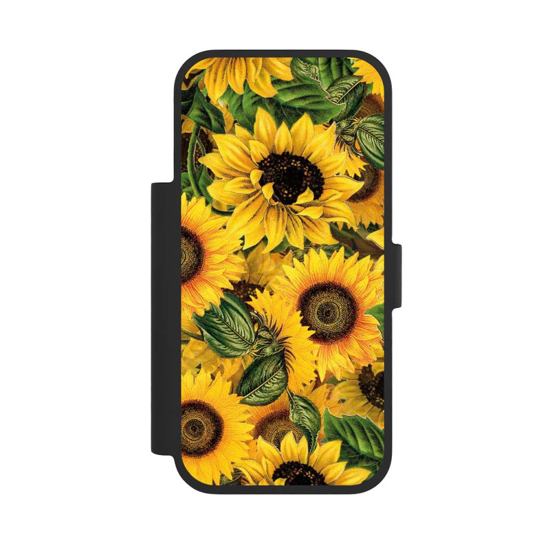 iPhone 17 Pro NIVOflip Sonnenblumenmuster