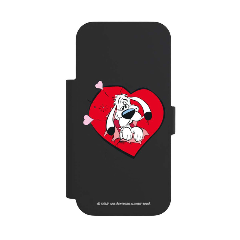 iPhone 17 Pro NIVOflip Idéfix Amoureux Transparent