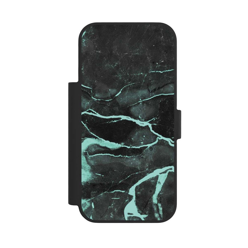 iPhone 17 Pro NIVOflip Marbre gris et bleu