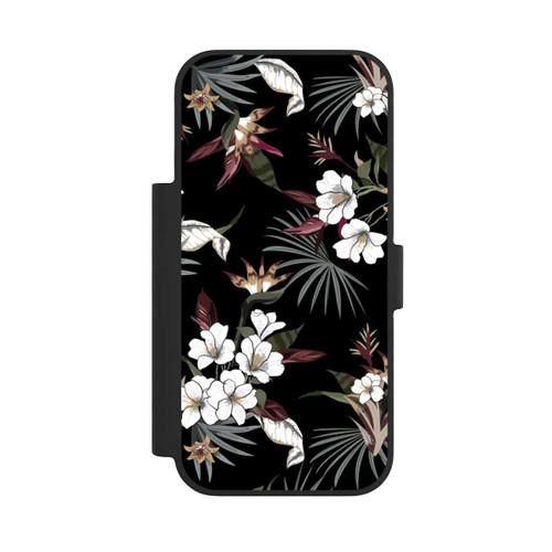 Apple iPhone 17 Pro NIVOflip Flowers Black