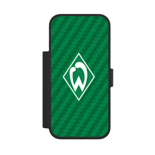 Apple iPhone 17 Pro NIVOflip Carbonlook - Werder Bremen