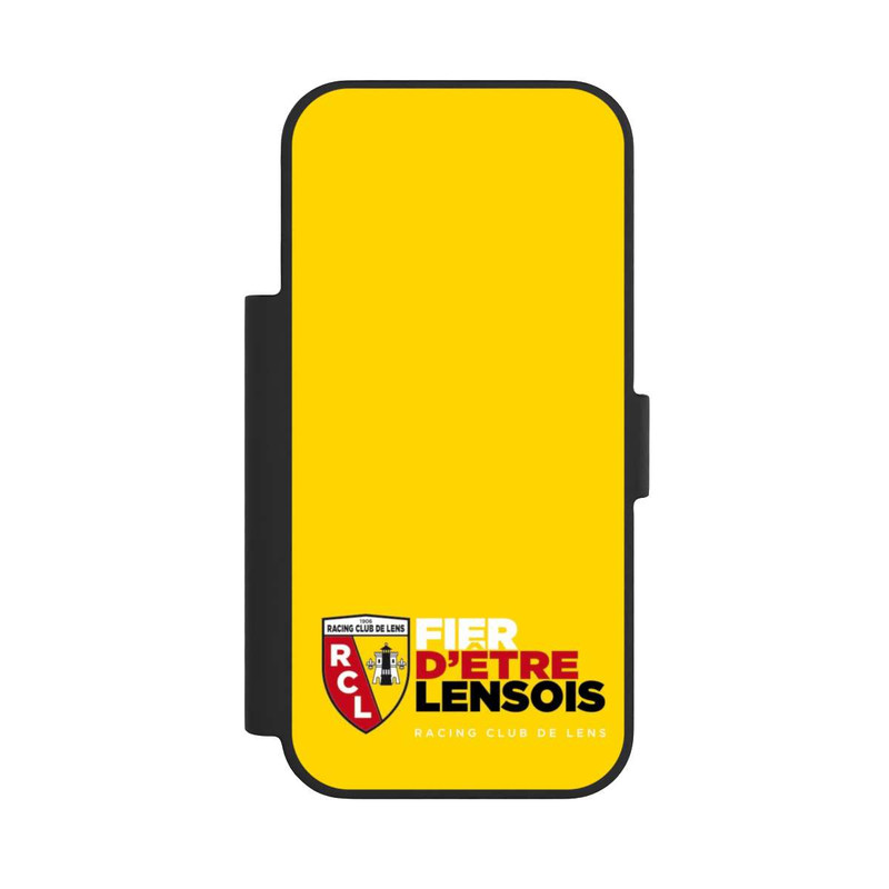 iPhone 17 Pro NIVOflip Fond Logo RCL Jaune
