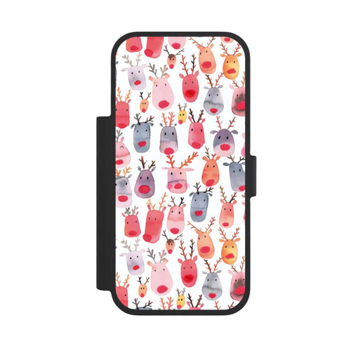 Apple iPhone 17 Pro NIVOflip Cute Reindeer Watercolor