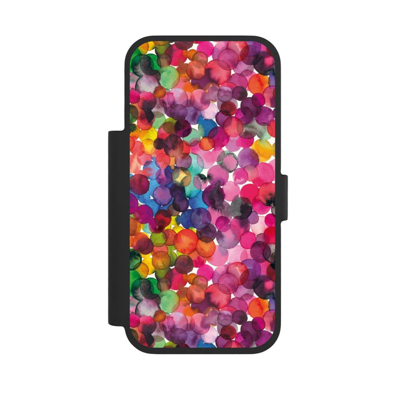 iPhone 17 Pro NIVOflip Überlappende Aquarellpunkte