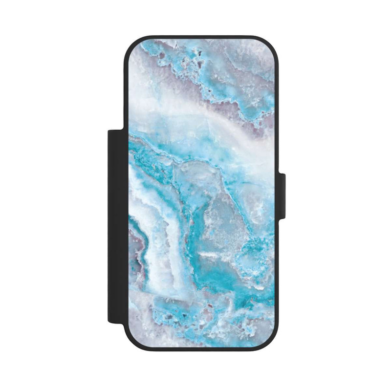 iPhone 17 Pro NIVOflip Pierre précieuse bleu clair