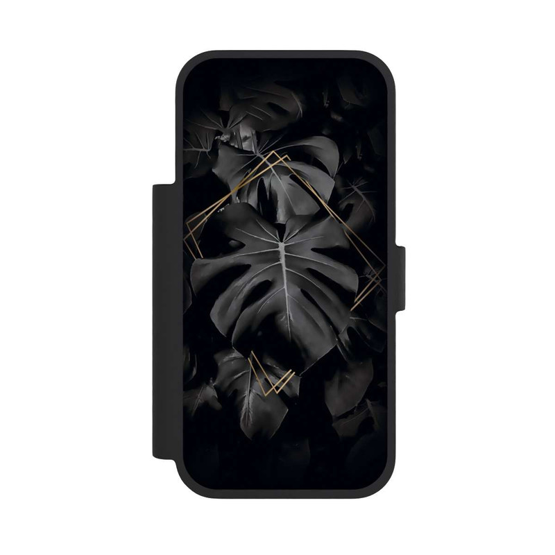 iPhone 17 Pro NIVOflip Black Leaves