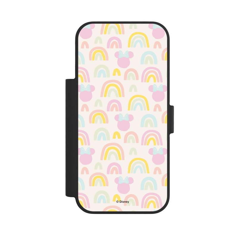 iPhone 17 Pro NIVOflip Minnie Regenbogen Muster