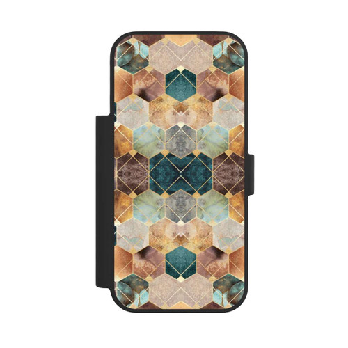 Apple iPhone 17 Pro NIVOflip Natural Hexagons And Diamonds