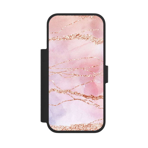 Apple iPhone 17 Pro NIVOflip Glitzer Look Pink Mädchen Marmor