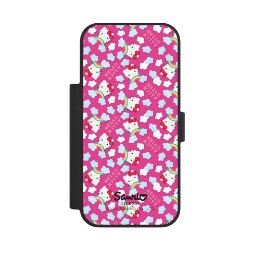 Apple iPhone 17 Pro NIVOflip Hello Kitty Regenbogenmuster