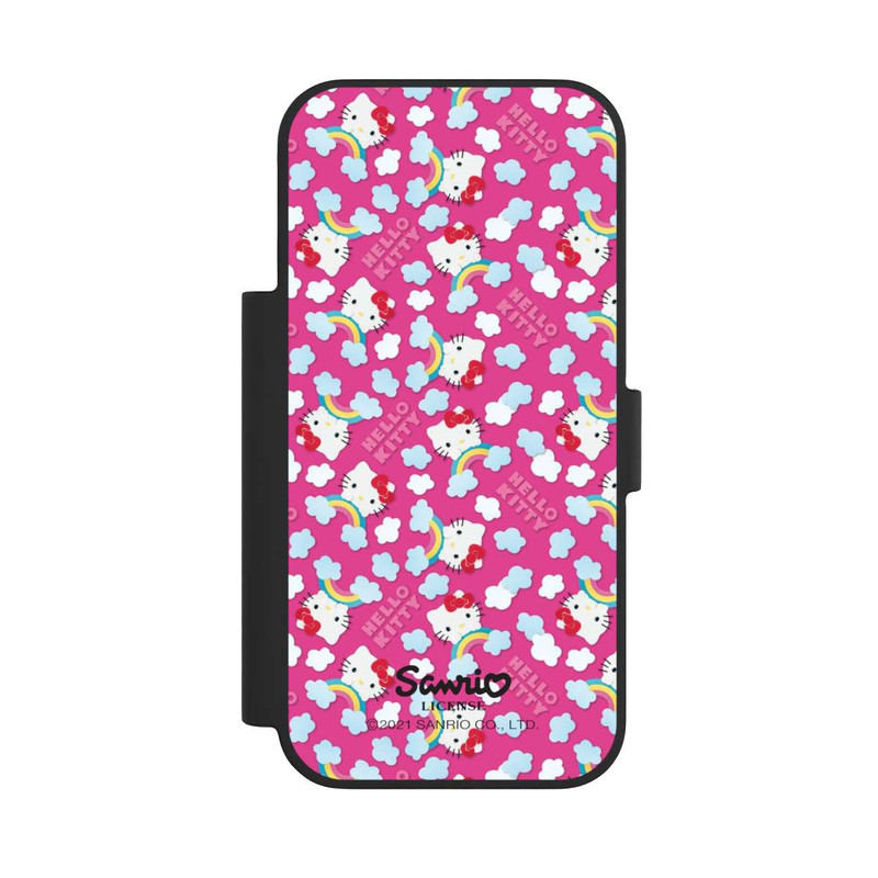 iPhone 17 Pro NIVOflip Hello Kitty Regenbogenmuster