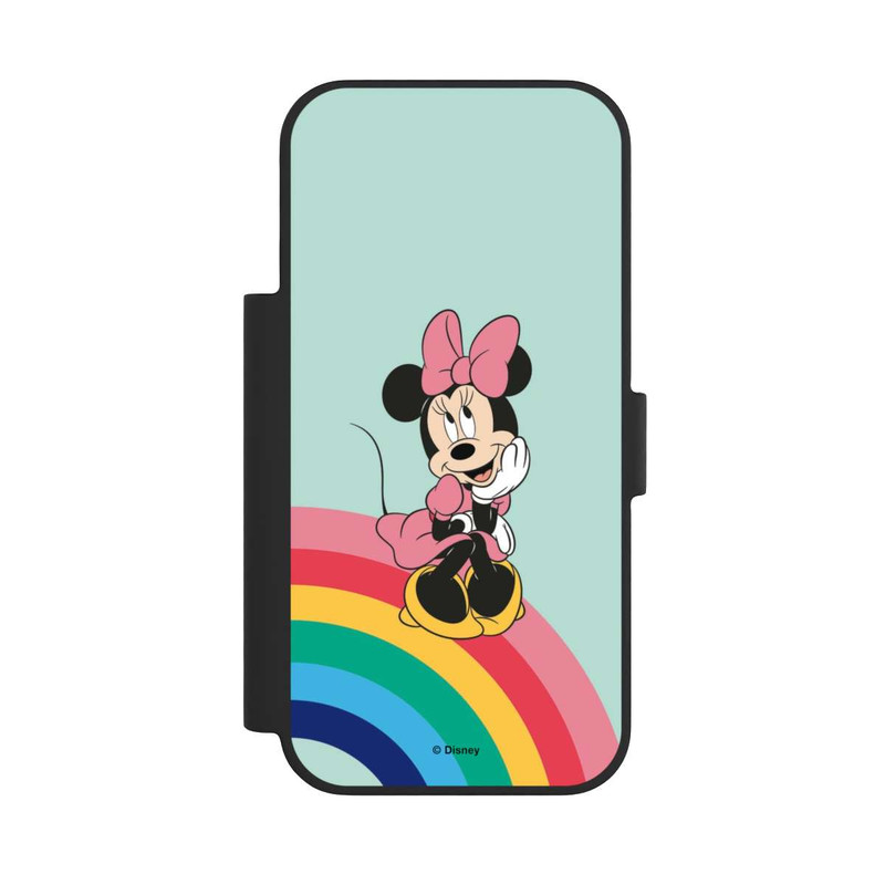 iPhone 17 Pro NIVOflip Minnie Regenbogen Portrait