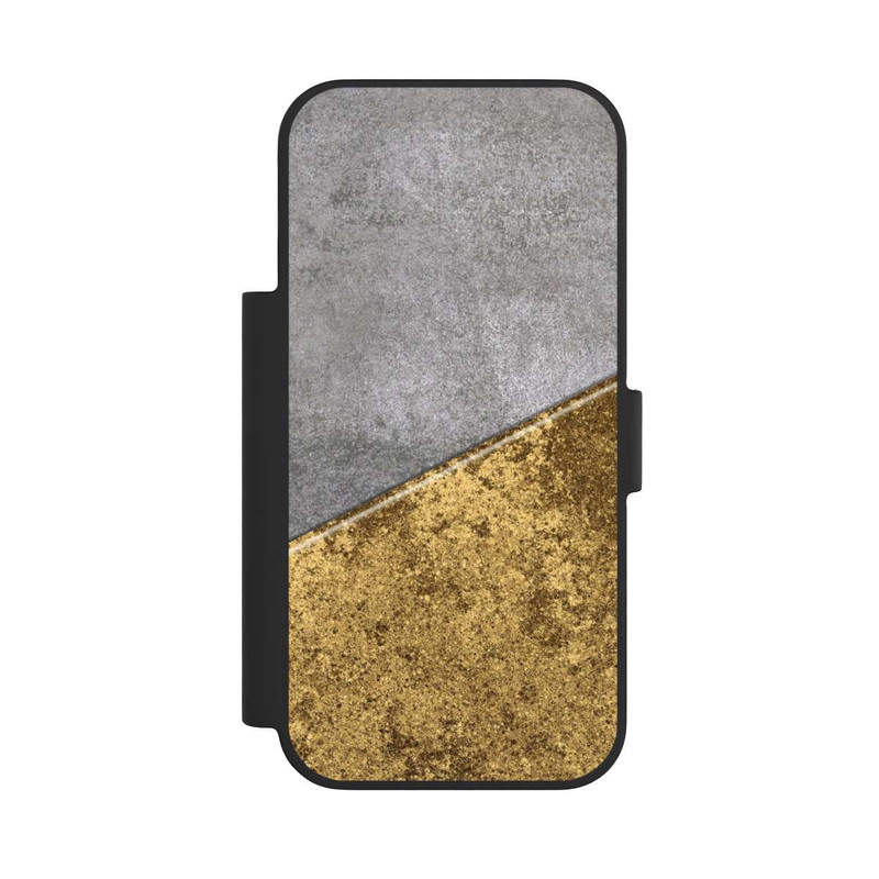 iPhone 17 Pro NIVOflip Concrete and Gold look