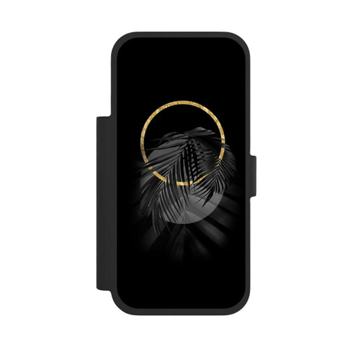Apple iPhone 17 Pro NIVOflip Black Tropical Leaf