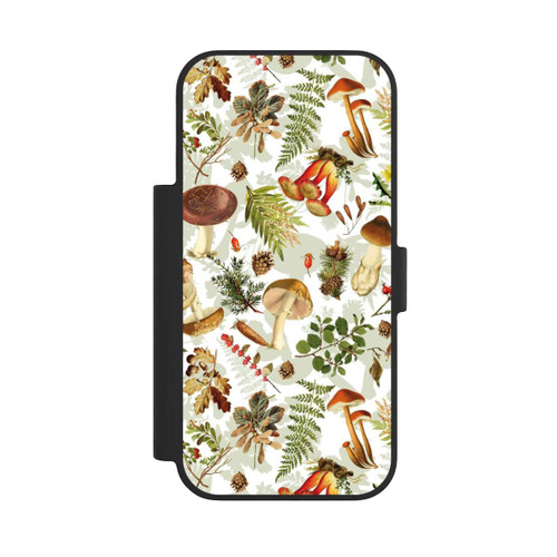 Apple iPhone 17 Pro NIVOflip Pilzmuster Weiß