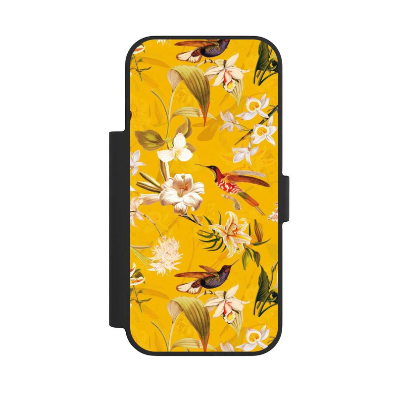 iPhone 17 Pro NIVOflip Motif Colibri Jaune