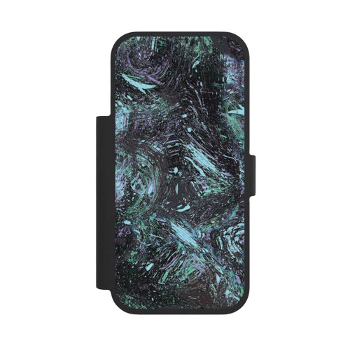 Apple iPhone 17 Pro NIVOflip Abstract Dripping Dust Purple