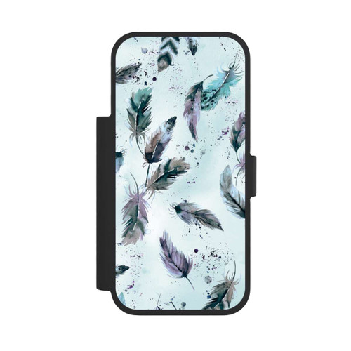 Apple iPhone 17 Pro NIVOflip Magical Feathers Soft Blue