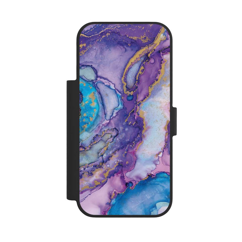 iPhone 17 Pro NIVOflip Strudel lila und blau