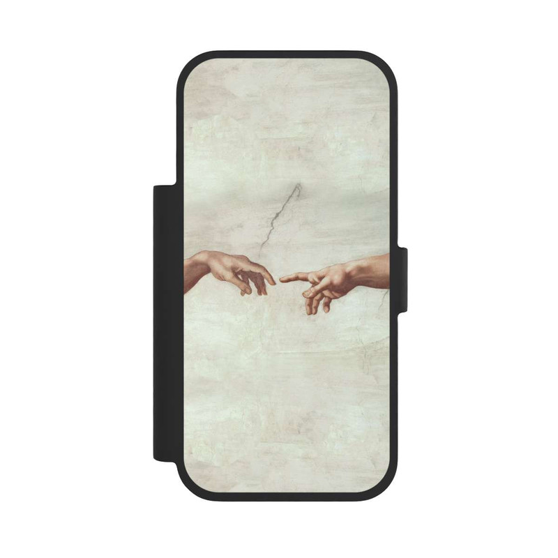 iPhone 17 Pro NIVOflip Hands of God and Adam by Michelangelo Buonarroti