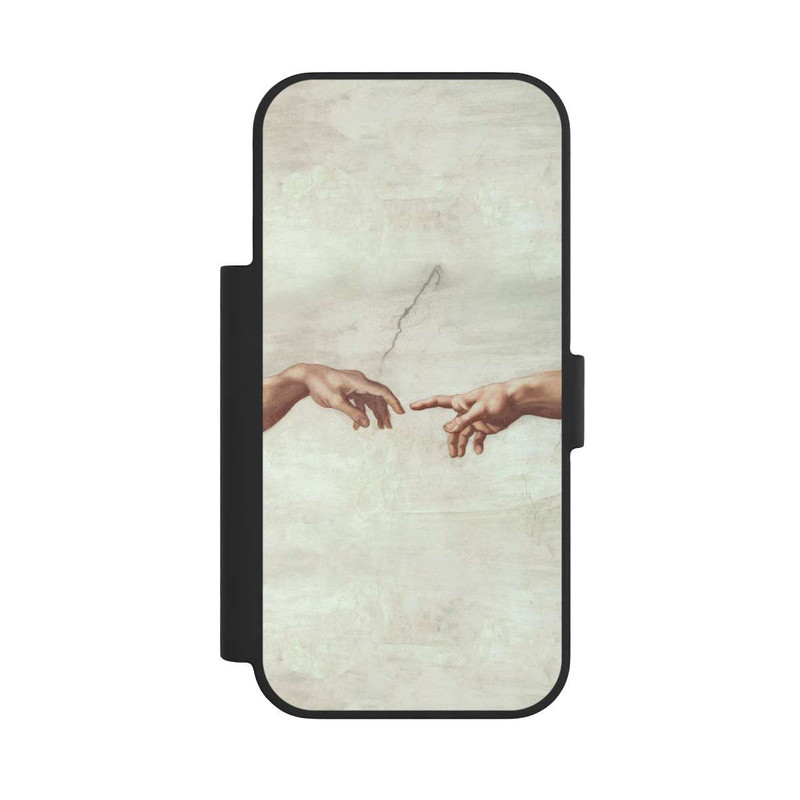 iPhone 17 Pro NIVOflip Die Hände von Gott und Adam von Michelangelo Buonarroti