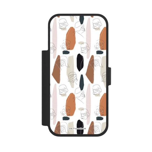 Apple iPhone 17 Pro NIVOflip Dunkle Seite Line Art