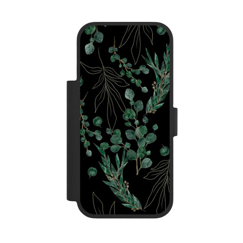 Apple iPhone 17 Pro NIVOflip Eucalyptus Leaves black