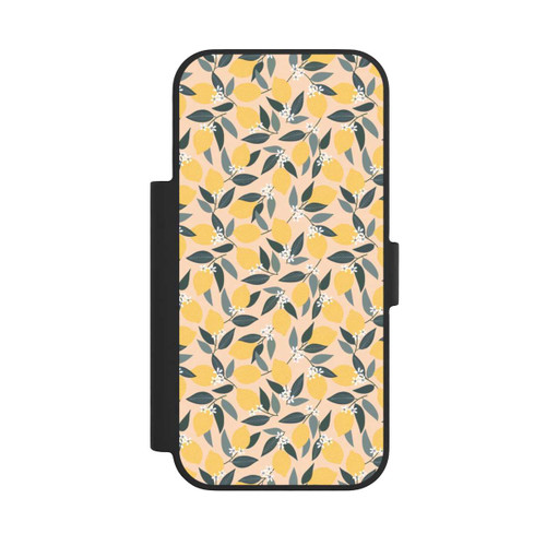Apple iPhone 17 Pro NIVOflip Rosa Zitronen-Muster