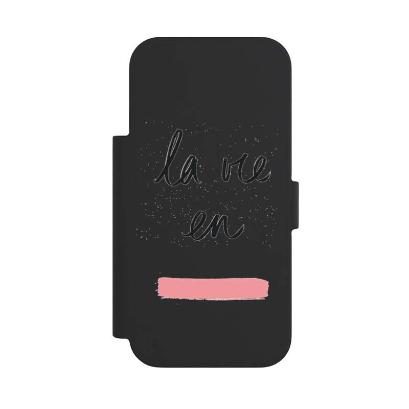 iPhone 17 Pro NIVOflip La vie en Rose sans Fond