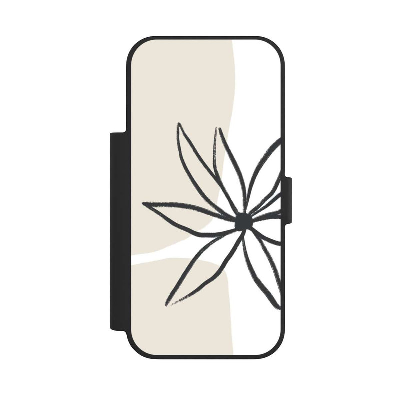 iPhone 17 Pro NIVOflip Blume und Creme