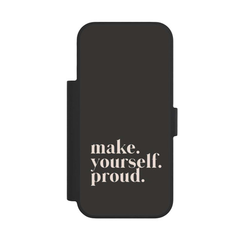 Apple iPhone 17 Pro NIVOflip Make Yourself Proud Quote