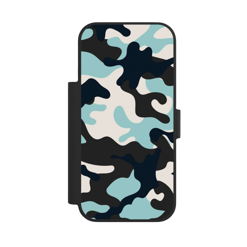iPhone 17 Pro NIVOflip Blaues Camouflage