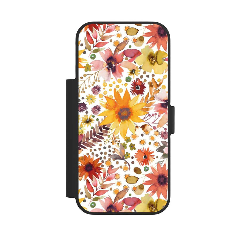 iPhone 17 Pro NIVOflip Fleurs d'aquarelle florale