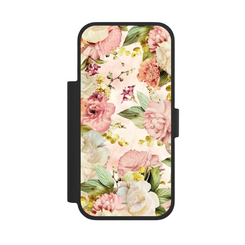 Apple iPhone 17 Pro NIVOflip Flower Frame Peonies beige