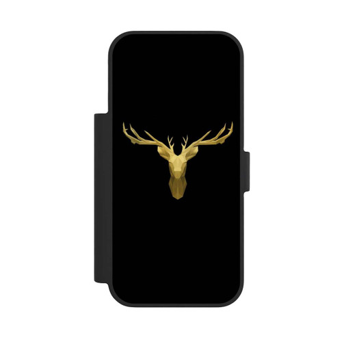 Apple iPhone 17 Pro NIVOflip Gold Reindeer Head