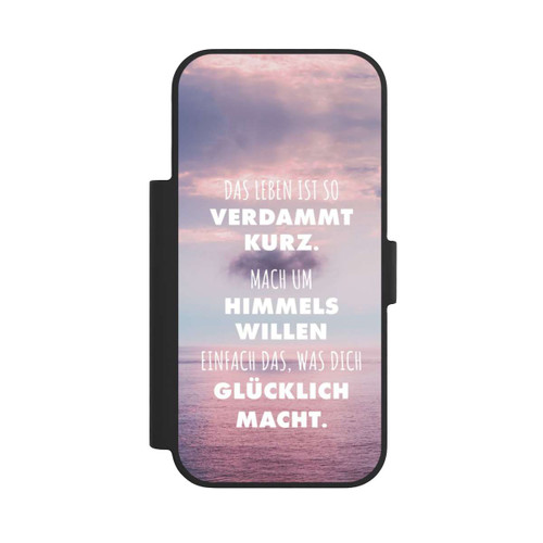 Apple iPhone 17 Pro NIVOflip Das Leben Ist So Verdammt Kurz