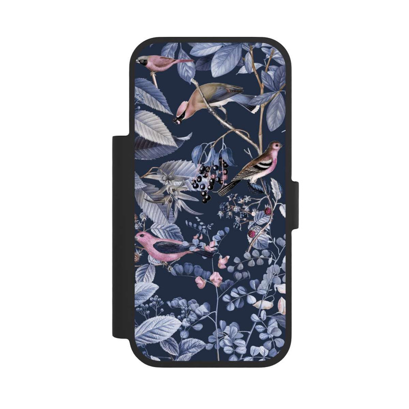iPhone 17 Pro NIVOflip Birds And Berries Blue