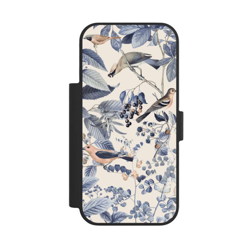 Apple iPhone 17 Pro NIVOflip Vögel und Beeren in Beige