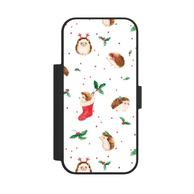 iPhone 17 Pro NIVOflip Christmas Cute Hedgehog