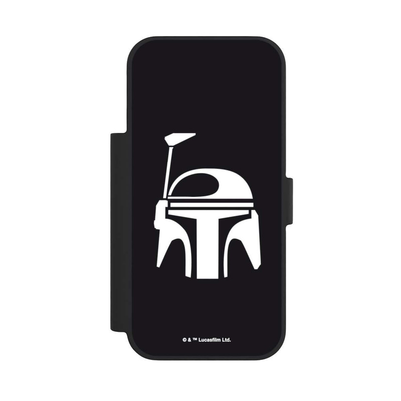 iPhone 17 Pro NIVOflip Boba Fett Helm Schwarz