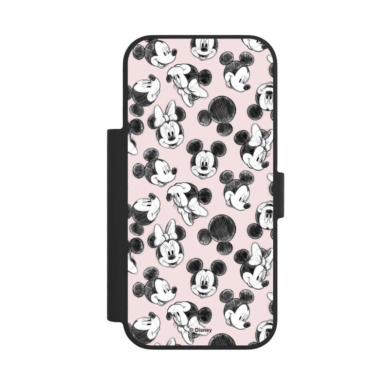 iPhone 17 Pro NIVOflip Minnie & Mickey Viele Gesichter Pink