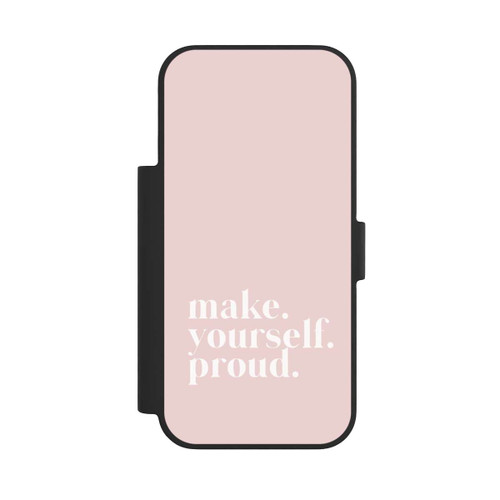 Apple iPhone 17 Pro NIVOflip Make Yourself Proud Zitat - Altrosa