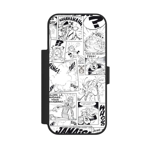 Apple iPhone 17 Pro NIVOflip BD Astérix Blanc &amp; Noir