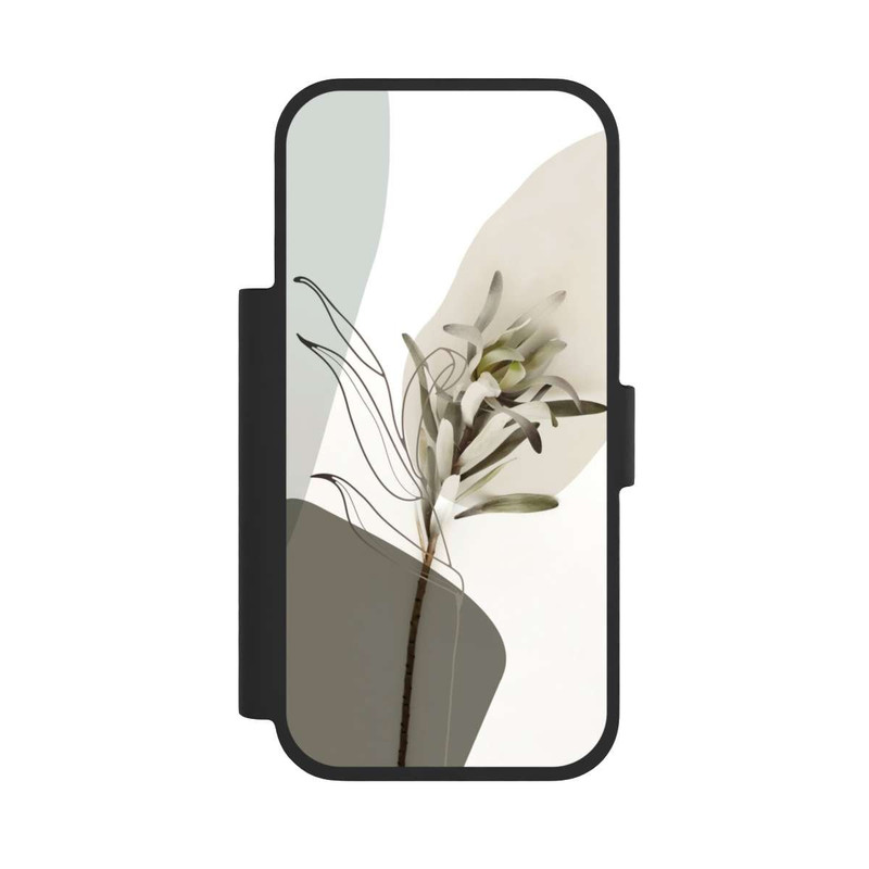 iPhone 17 Pro NIVOflip Boho Line Art Olive Green